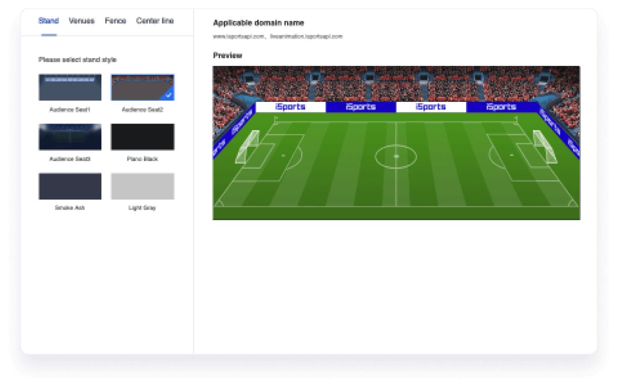 Custom animation elements
