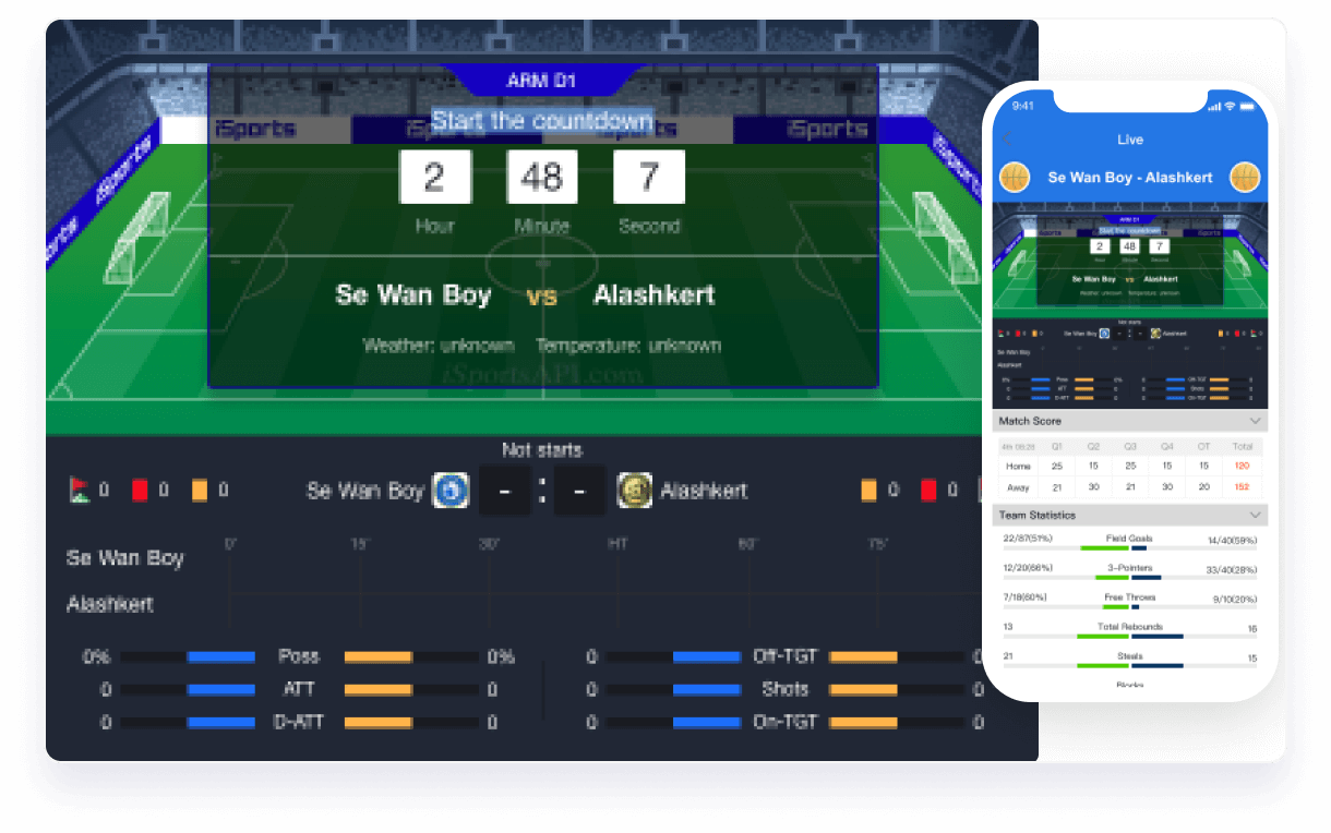 Detailed reversion of matches